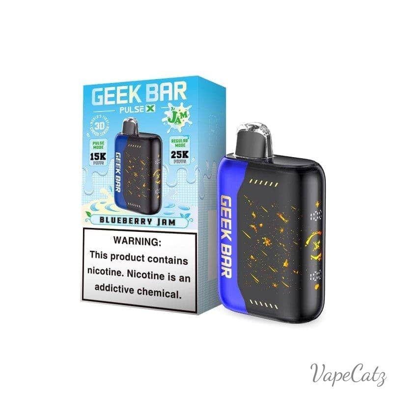 Geekbar X Pulse Jam Disposable e cig Source, LLC Blueberry jam