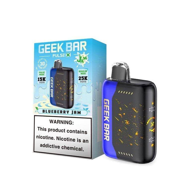 Geekbar X Pulse Jam Disposable e cig Source, LLC Blueberry jam