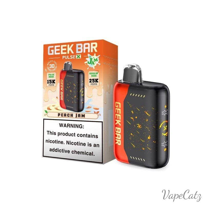 Geekbar X Pulse Jam Disposable e cig Source, LLC Peach Jam
