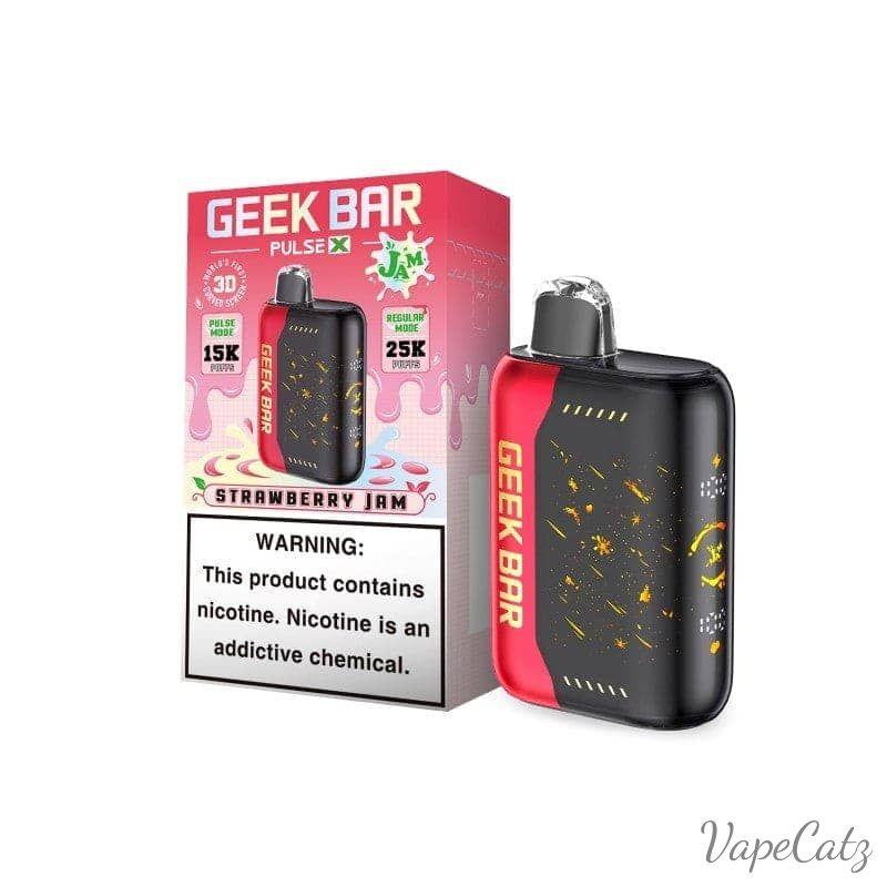 Geekbar X Pulse Jam Disposable e cig Source, LLC Strawberry Jam