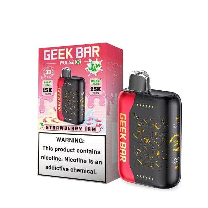 Geekbar X Pulse Jam Disposable e cig Source, LLC Strawberry Jam