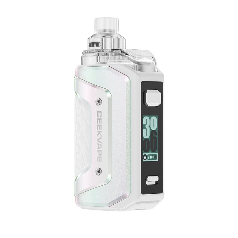 Geekvape Aegis Hero 5 Pod Mod Kit 2000mAh (Max 50W) 6.5ml Coil Classic Collection Pure White