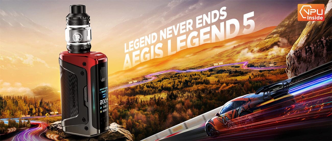 Geekvape Aegis Legend 5 Mod Kit with Z Sub Ohm Tank Atomizer 5.5ml Classic Collection Classic Collection