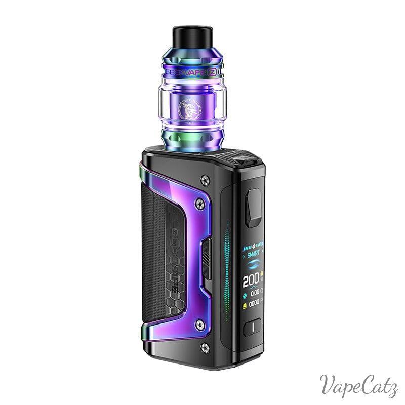 Geekvape Aegis Legend 5 Mod Kit with Z Sub Ohm Tank Atomizer 5.5ml Classic Collection Classic Collection Aurora Rainbow