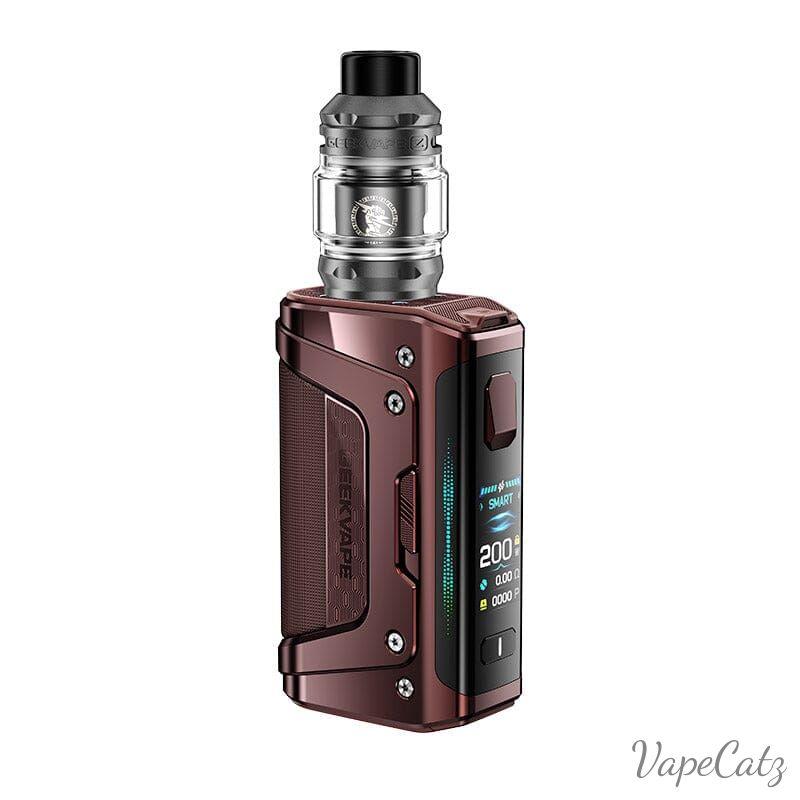 Geekvape Aegis Legend 5 Mod Kit with Z Sub Ohm Tank Atomizer 5.5ml Classic Collection Classic Collection Earth Brown
