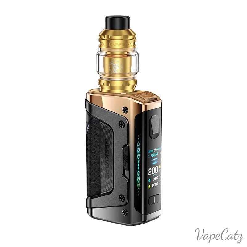 Geekvape Aegis Legend 5 Mod Kit with Z Sub Ohm Tank Atomizer 5.5ml Classic Collection Classic Collection Racing Gold