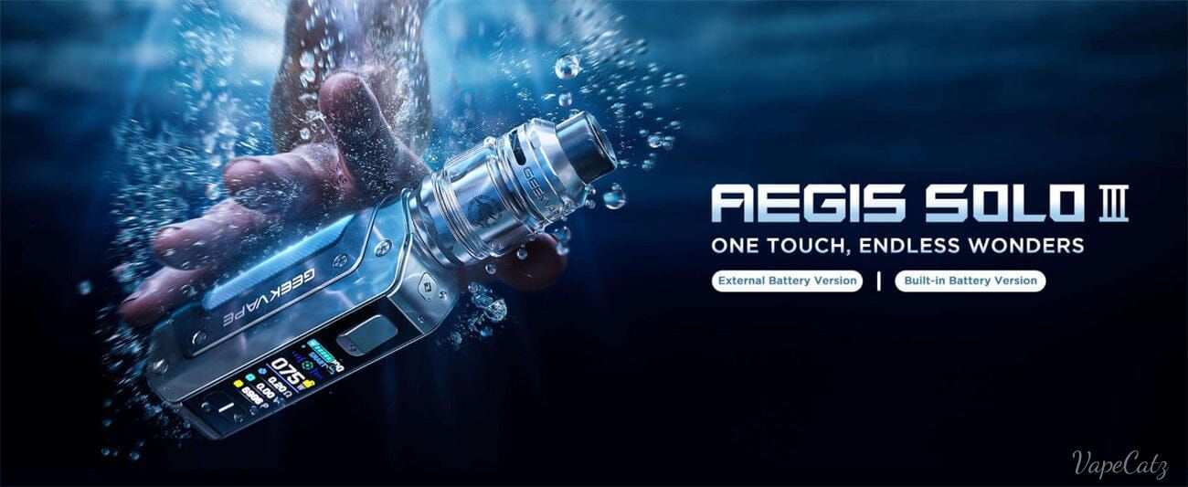 Geekvape Aegis Solo 3 (S100) Mod Kit with Z Subohm Tank 3000mAh 5.5ml Classic Collection Classic Collection