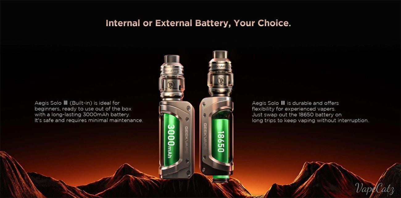 Geekvape Aegis Solo 3 (S100) Mod Kit with Z Subohm Tank 3000mAh 5.5ml Classic Collection Classic Collection
