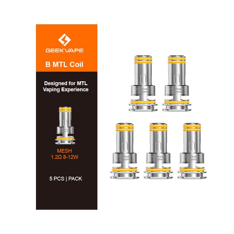 Geekvape Boost Replacement Coil For Aegis B Series Pod Systems Coil Geekvape 5 Per Box B1.2 MTL cols