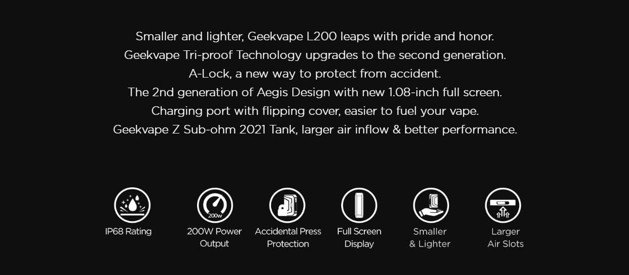 Geekvape L200 Mod Kit with Z Tank Classic Collection Classic Collection