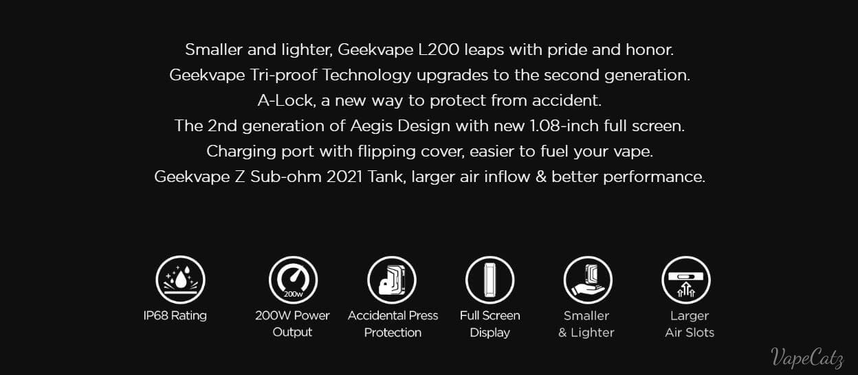 Geekvape L200 Mod Kit with Z Tank Classic Collection Classic Collection