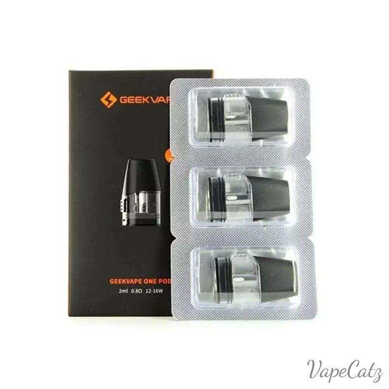 Geekvape One Pod Cartridge for 1FC Kit,ONE Kit 2ml (3pcs/pack) 0.8ohm Coils Geekvape