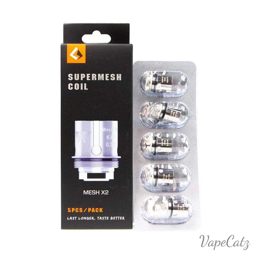 Geekvape Super Mesh Coils for Aero Mesh, Shield, Cerberus Tank Atomizer,Obelisk C Tank Coil Geekvape