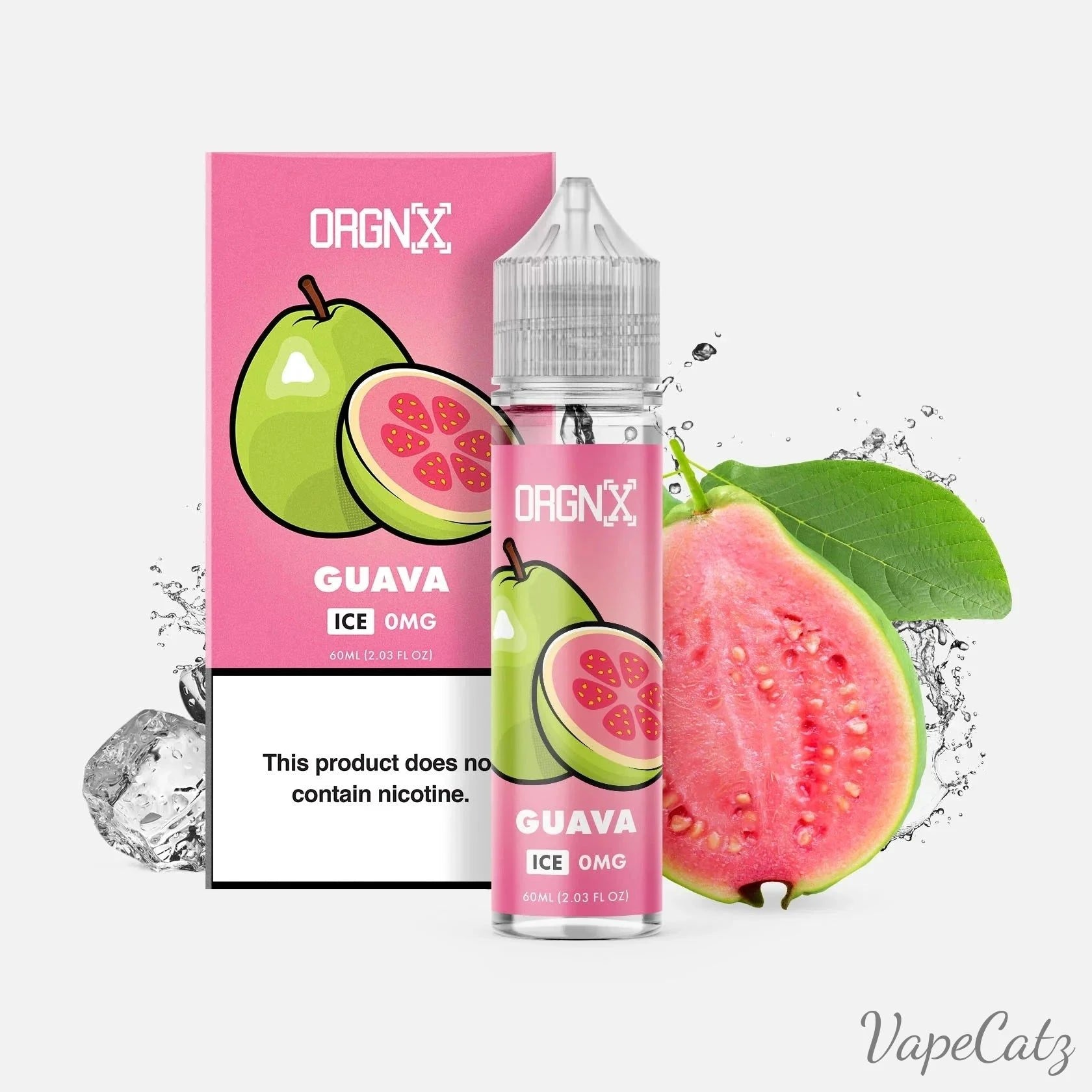 Guava Ice E-Liquid 60mL E-liquid ORGNX
