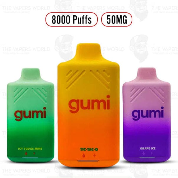 GUMI 8000 Disposable Vape US Made Disposable Gumi