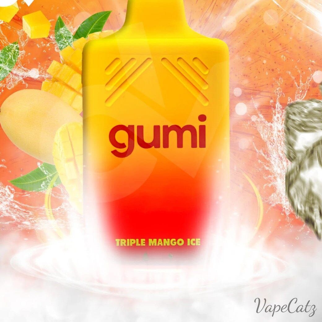 GUMI 8000 Disposable Vape US Made Disposable Gumi Triple Mango Ice