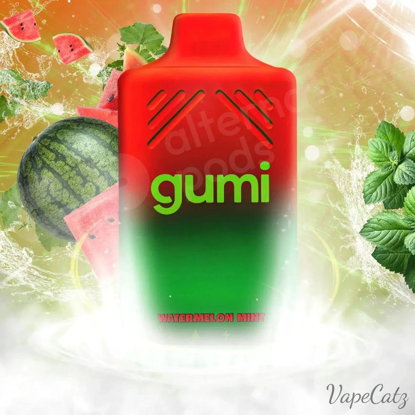 GUMI 8000 Disposable Vape US Made Disposable Gumi Watermelon Mint