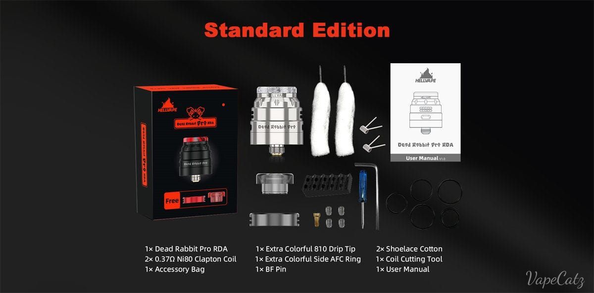 HellVape Dead Rabbit Pro RDA Classic Collection Classic Collection