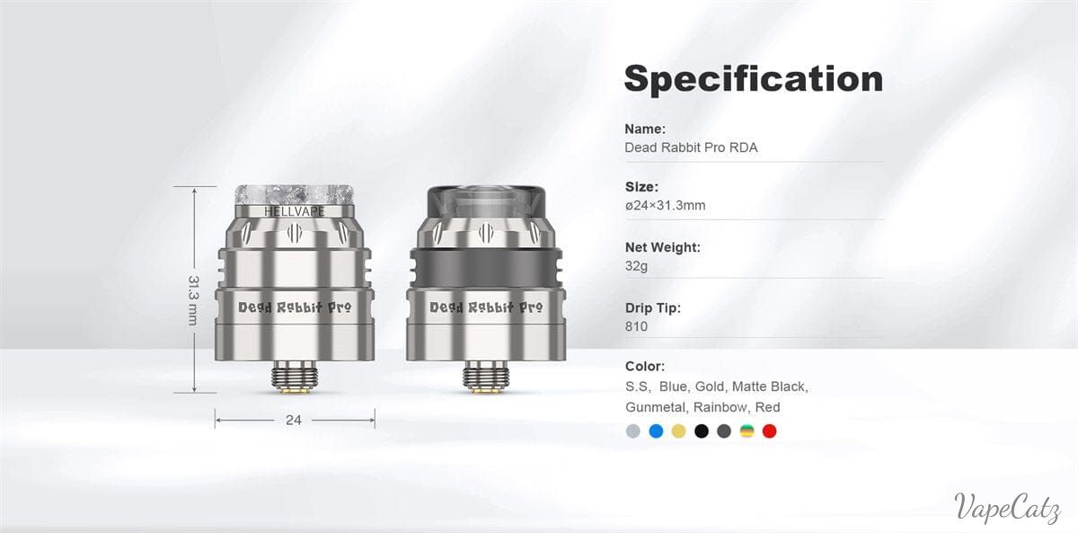 HellVape Dead Rabbit Pro RDA Classic Collection Classic Collection