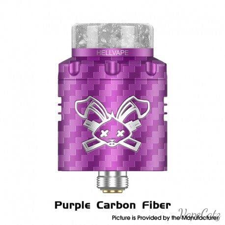HellVape Dead Rabbit RDA V3 Classic Collection Classic Collection Purple Carbon Fiber