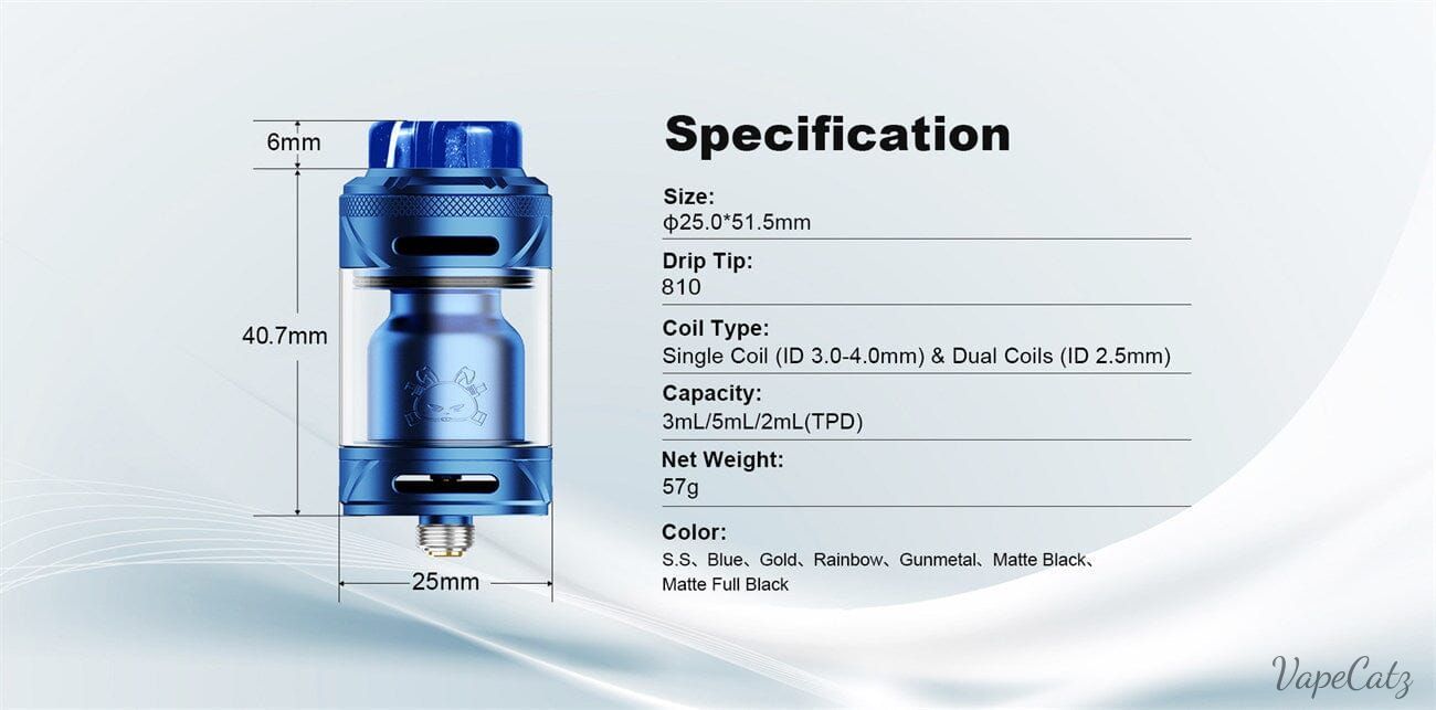 HellVape Fat Rabbit Solo 2 RTA Classic Collection Classic Collection