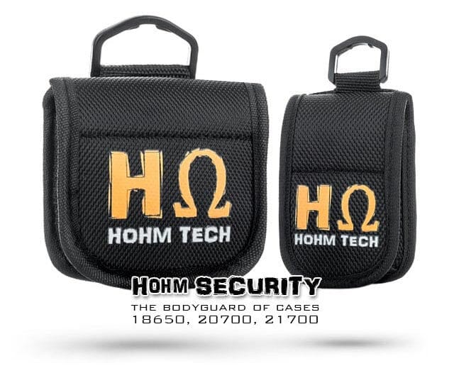 Hohm Tech Battery Case - Heavy Duty Belt Clip Vape Accessories Battery