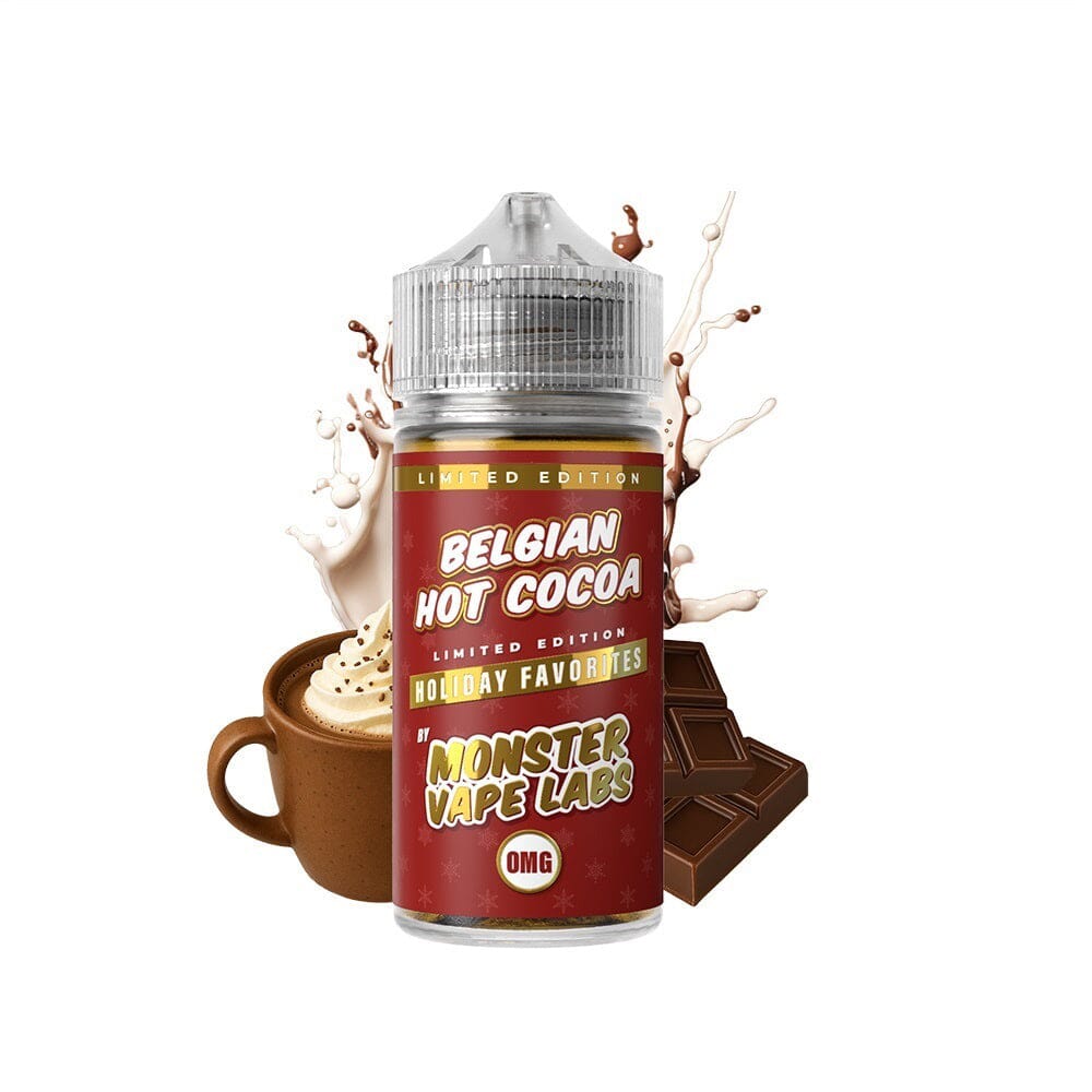 Holiday Favorites by Monster Vape Labs - Belgian Hot Cocoa E-Liquid Jam Monster
