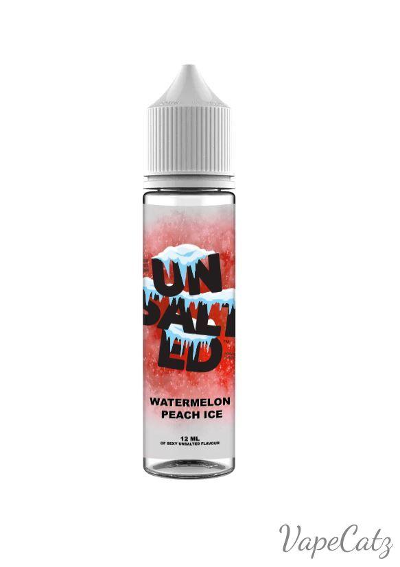 ICE UnSalted - Watermelon Peach Iced E-Liquid UN-SALT-ED