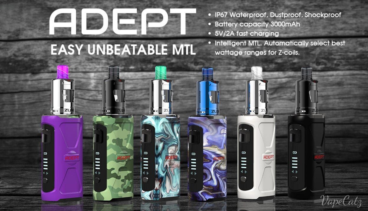 Innokin Adept MTL Box Mod Kit With Zlide Tank 3000mAh Innokin Hardware Innokin Hardware