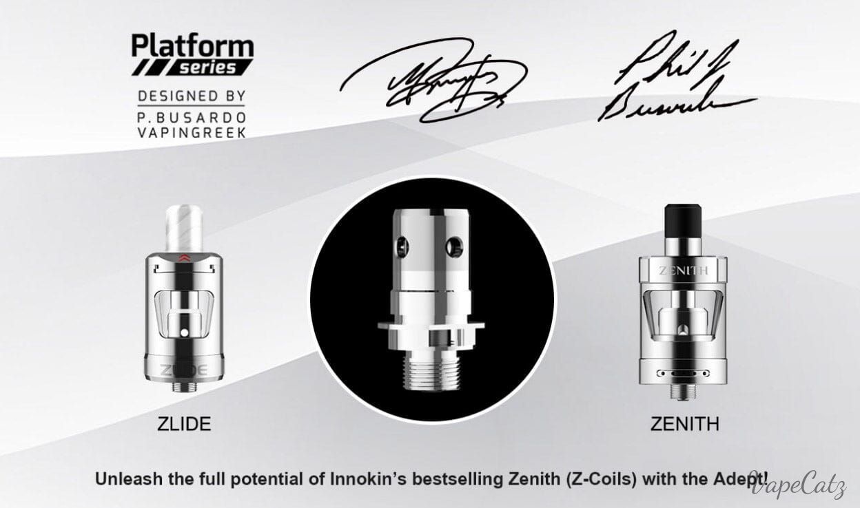 Innokin Adept MTL Box Mod Kit With Zlide Tank 3000mAh Innokin Hardware Innokin Hardware