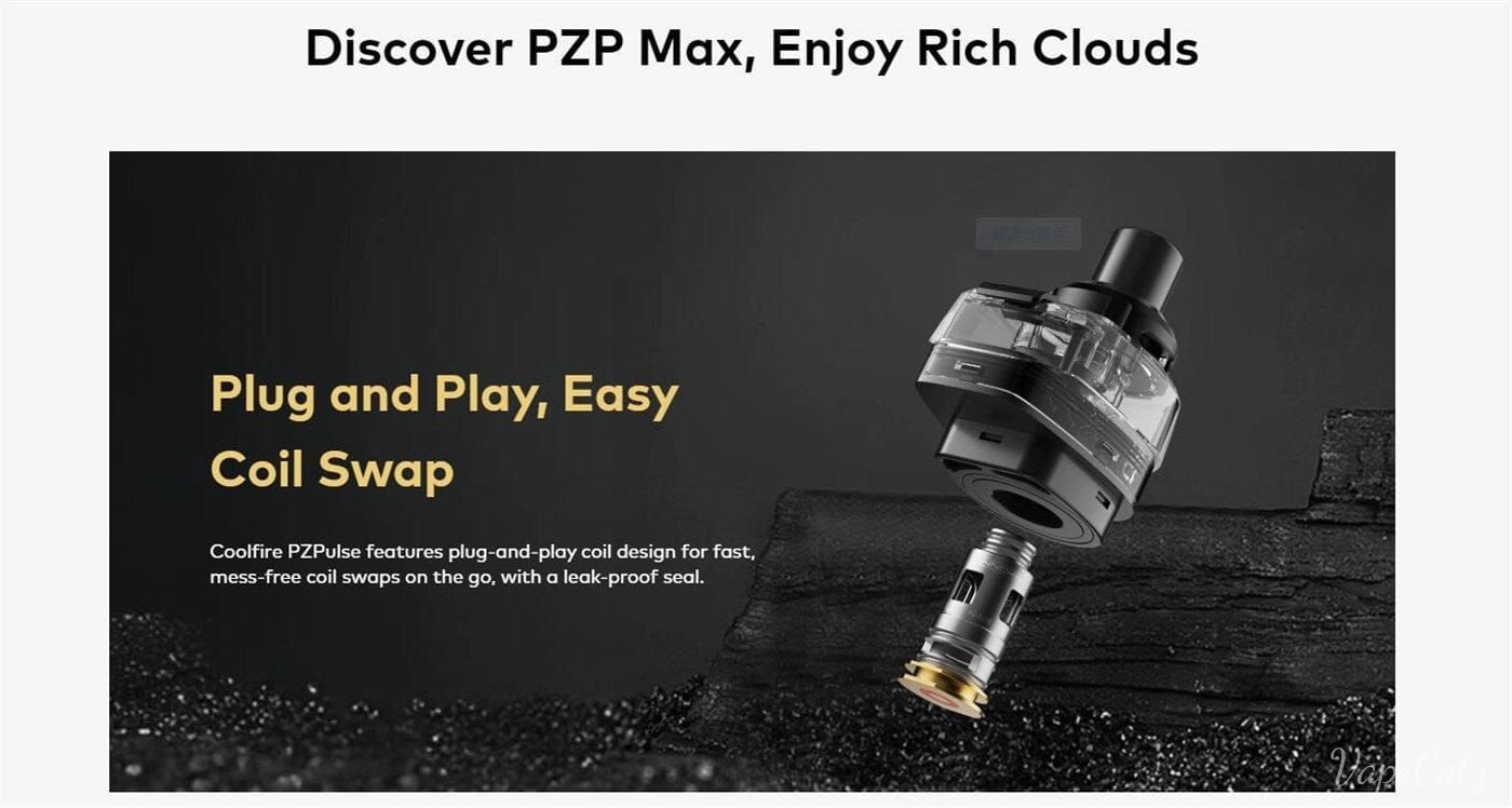 Innokin Coolfire PZPulse Pod Kit 2400mAh 5.5ml (Max 80w) Innokin Hardware Innokin Hardware