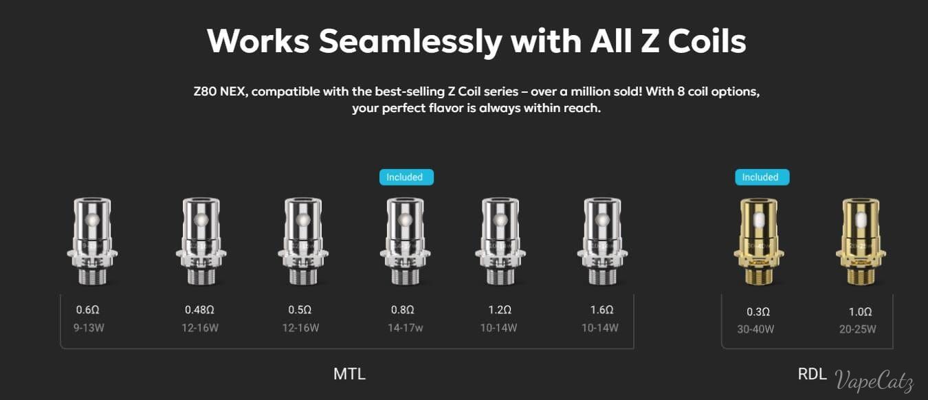 Innokin Coolfire Z80 NEX Mod Kit 80W 5ml Coil Innokin Hardware