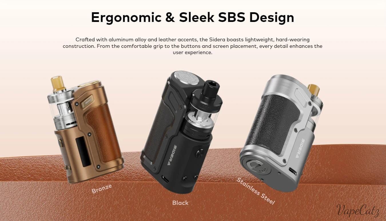 Innokin Sidera SBS (side-by-side) Box Mod DNA 60 Innokin Sidera SBS (side-by-side) Box Mod DNA 60