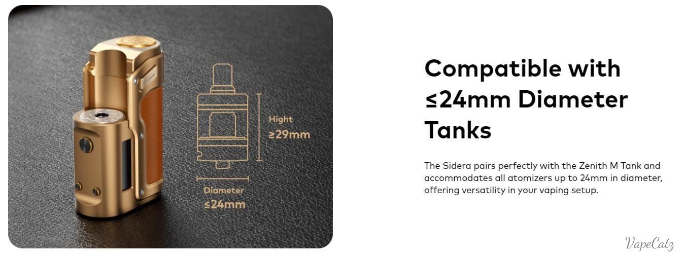 Innokin Sidera SBS (side-by-side) Box Mod DNA 60 Innokin Hardware Innokin Hardware