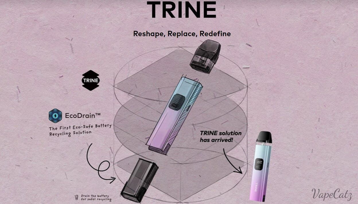 Innokin Trine Pod System Kit 1000mAh 2ml Innokin Hardware Innokin Hardware