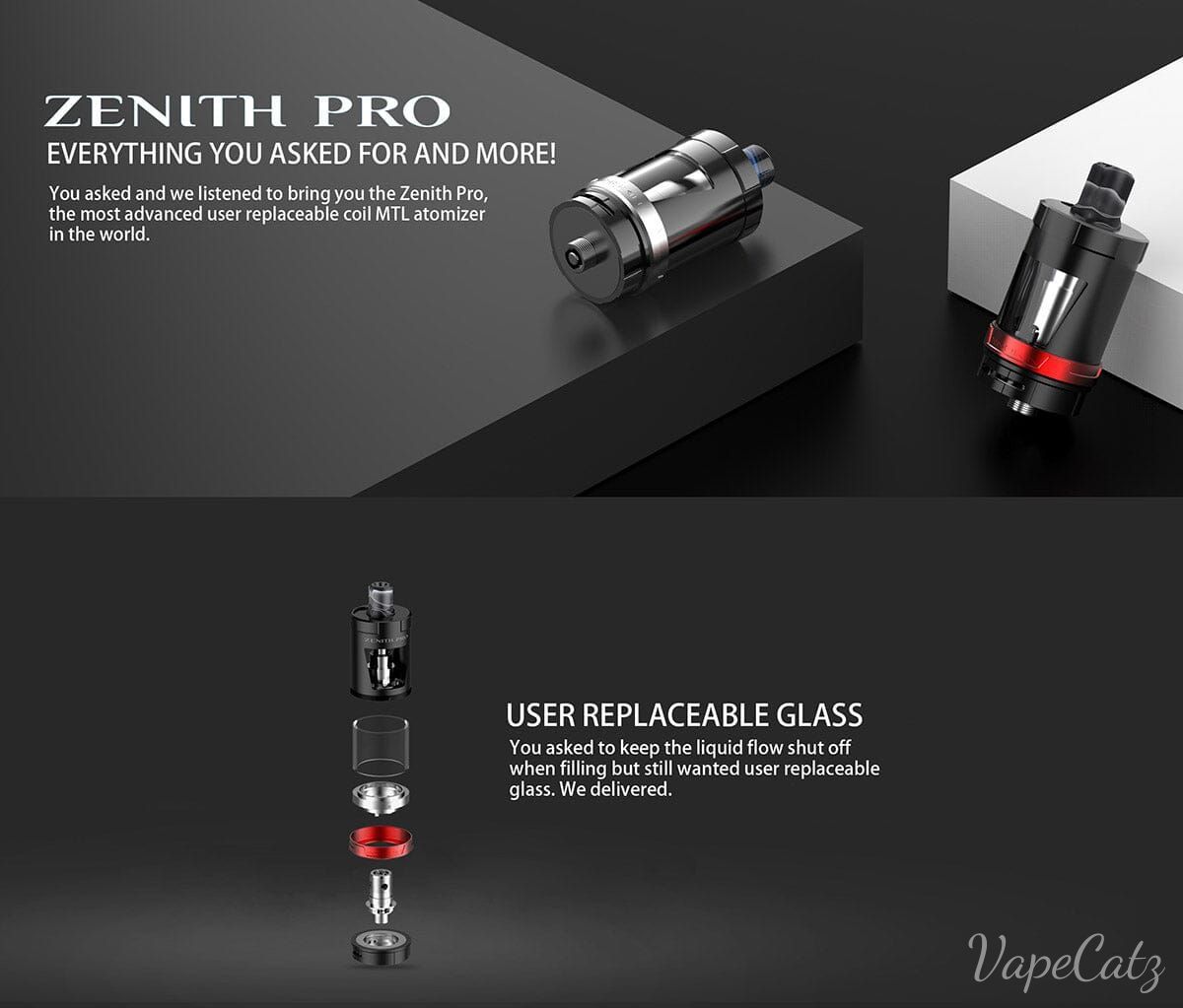 Innokin Zenith Pro Tank Atomizer 5.5ml Innokin Hardware Innokin Hardware