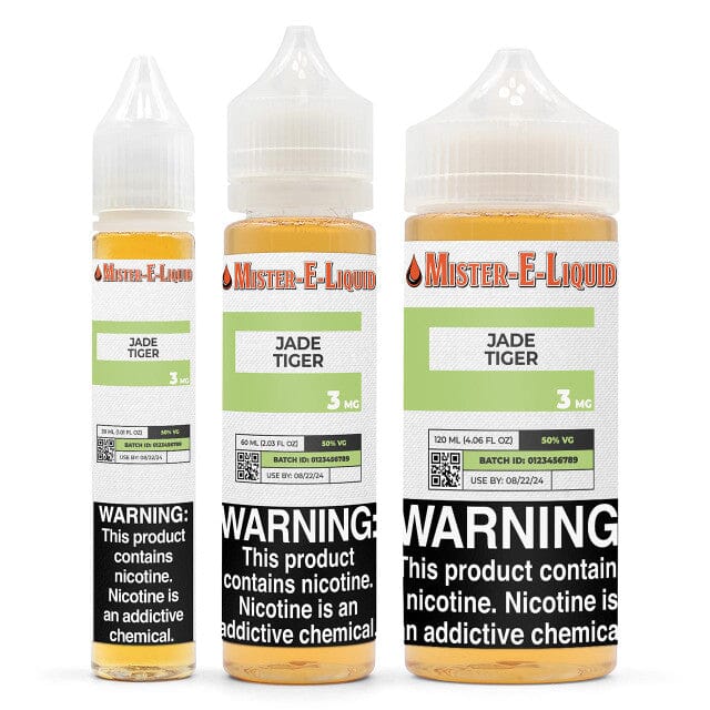 Jade Tiger - Thick and Cloudy 70/30 E-Liquid MEL