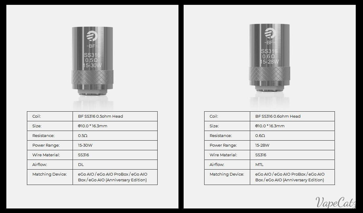 Joyetech BF Series Coil Head for Cubis & Cuboid Mini Atomizer Coil Joyetech 1.0