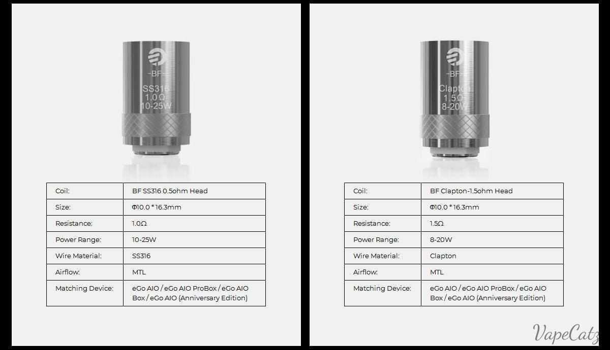 Joyetech BF Series Coil Head for Cubis & Cuboid Mini Atomizer Coil Joyetech .5