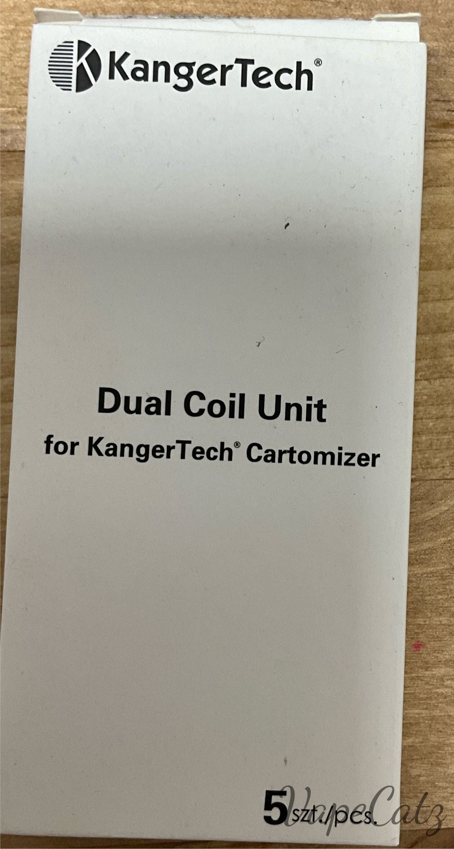 KangerTech Dual Coil from Kanger Coil Kanger Dual Coil 1.0Ω - White Box