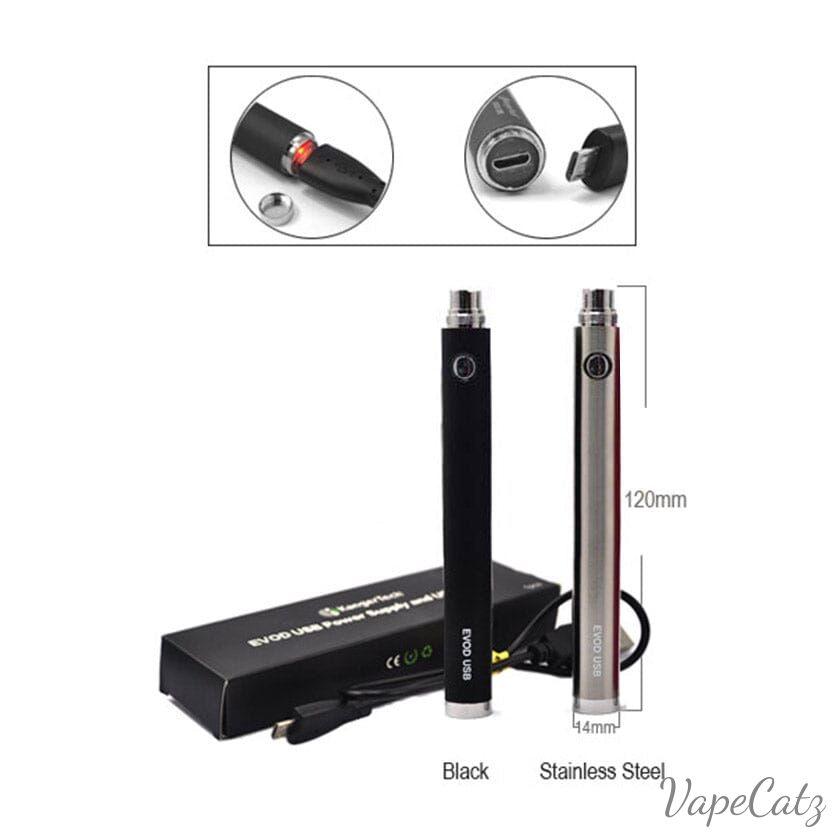 KangerTech EVOD 1000mAh manual Passthrough battery KangerTech EVOD 1000mAh manual Passthrough battery