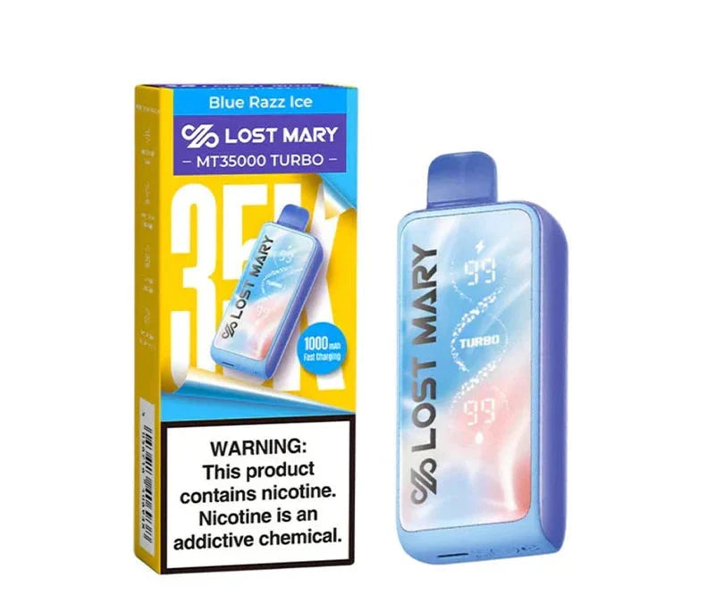 Lost Mary MT 35000 Turbo Disposable Wicked & Vivi's House Blue Razz Ice