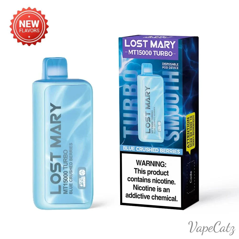 Lost Mary MT15000 Turbo Disposable 5% Disposable FunkyRepublic Blue Crushed Berries