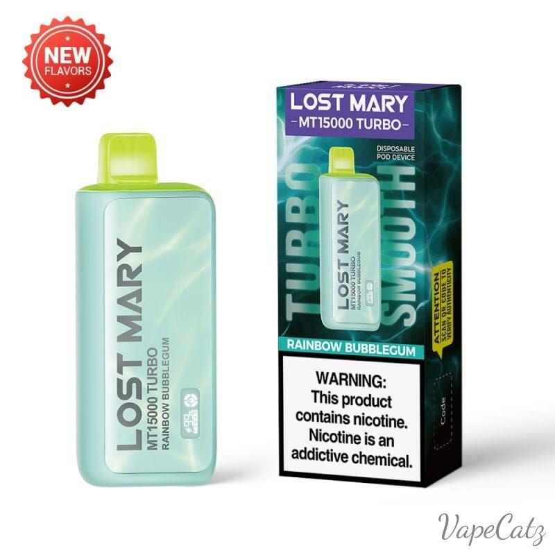 Lost Mary MT15000 Turbo Disposable 5% Disposable FunkyRepublic Rainbow Bubblegum