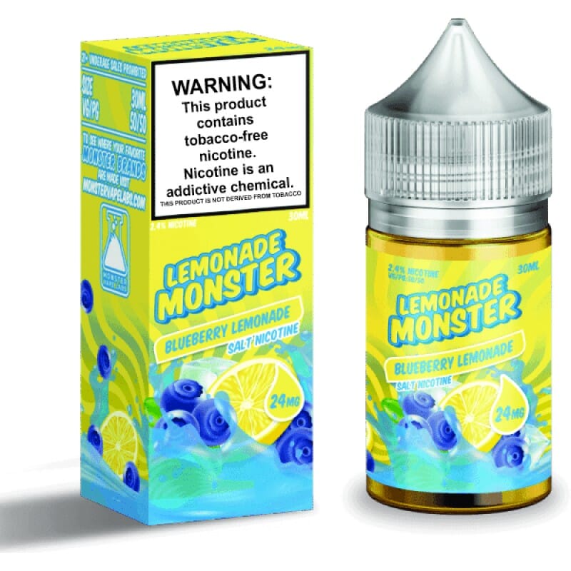 Monster Labs Fruits..... so many fruits! Salt High Content Salt E-Liquid High Content Salt E-Liquid 24mg Blueberry Lemonade