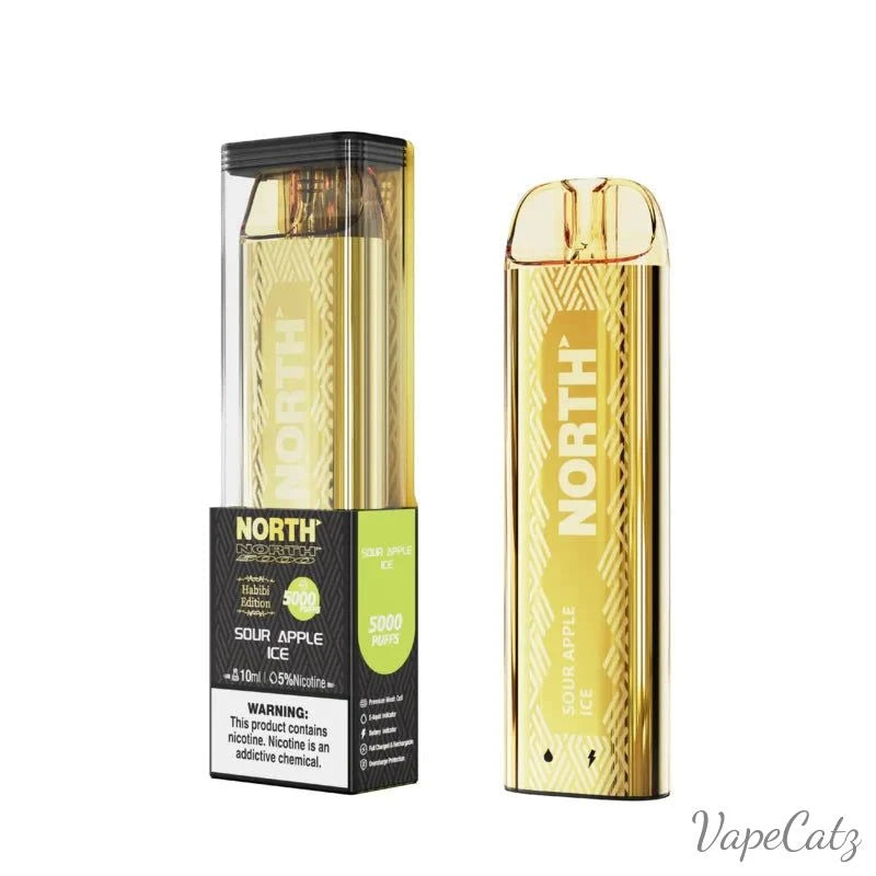 North 5000 Disposable Wicked & Vivi's House Sour Apple Ice