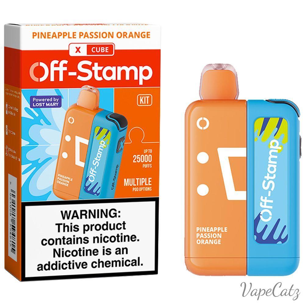 Off-Stamp Kits And Pods Disposable Wicked & Vivi's House Pineapple Passion Orange Kit