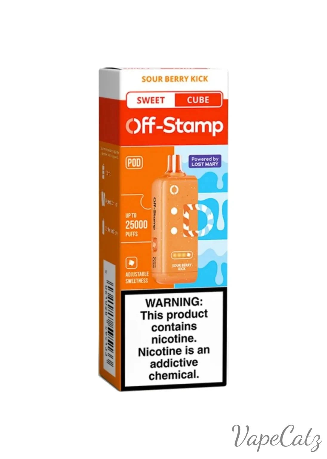 Off-Stamp Kits And Pods Disposable Wicked & Vivi's House Sour Berry Kick Pod