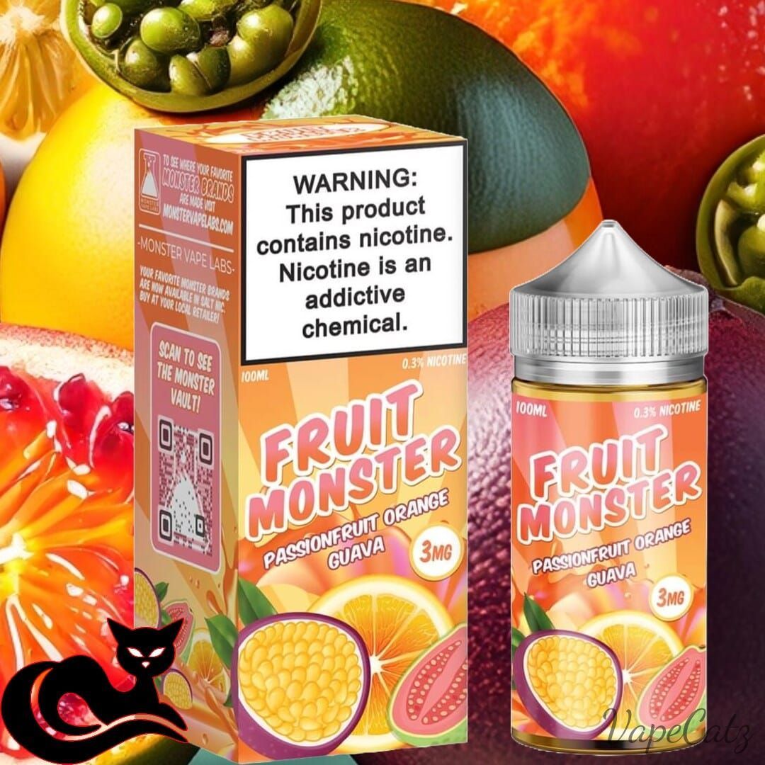 Passionfruit Orange Guava E-Liquid Fruit Monster