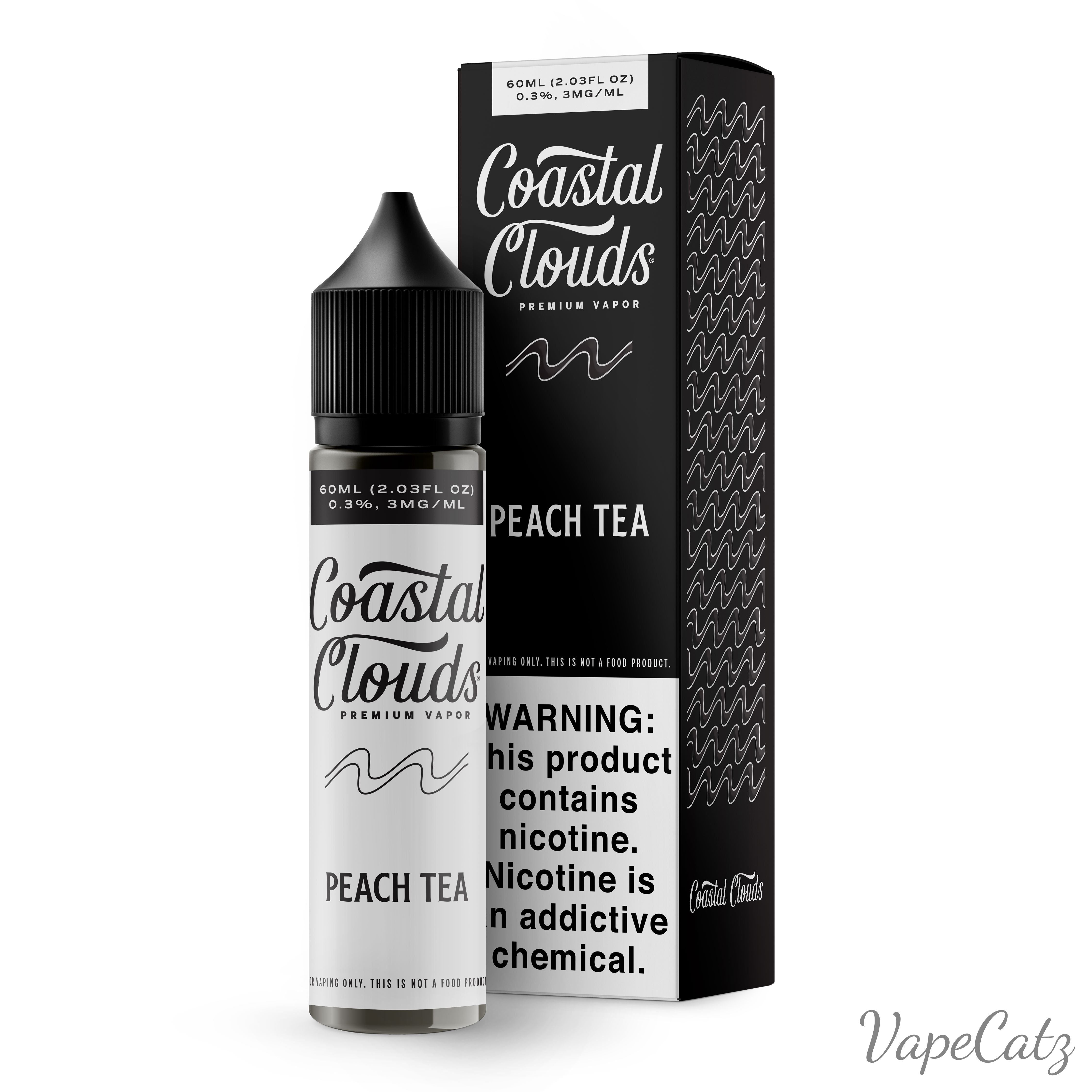 Peach Tea E-Liquid Coastal Clouds